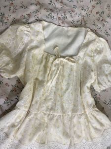 Chic Jacquard Lace-Trim Top