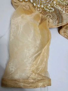 Elegant Gold Embroidered Kurta Set