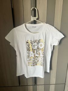White Graphic T-Shirt