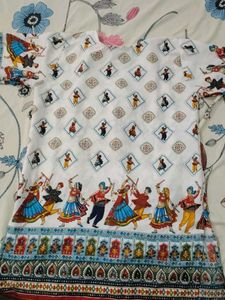 Vibrant Ethnic Print Kurta
