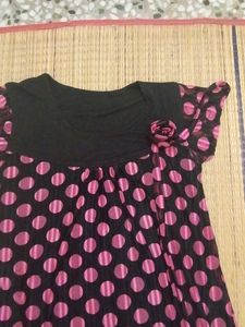Polka Dot Babydoll Dress for women