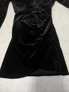 Black Velvet Dress