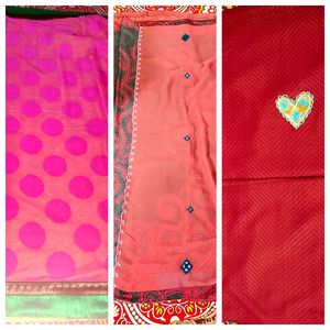 Designer Crepe Lehanga Style Saree