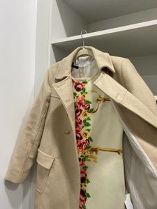 Pista Beige Embroidered Dress