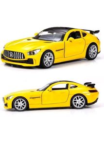 Yellow Mercedes-Benz AMG GT Toy Car