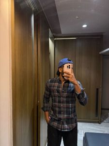 Men's Plaid Flannel Shirt