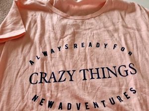 Set Of 2 Solid Casual T Shirts