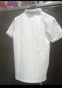 Men's White Polo T-Shirt