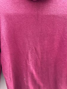 Burgundy Turtleneck Sweater