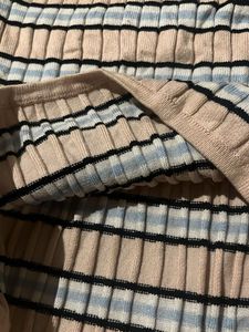 H&amp;M Striped Ribbed Cami Top