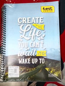 Spiral Notebook "Create the Life"