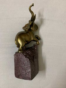 Antique Elephant Figurine