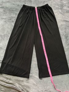 Length-33,,Comfortable Black Palazzos