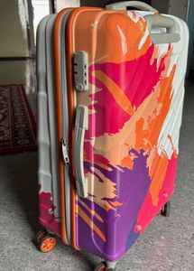 skybag multicolor Trolley Bag - Medium Size