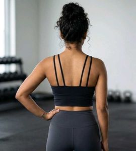 Stylish Black Sports Bra