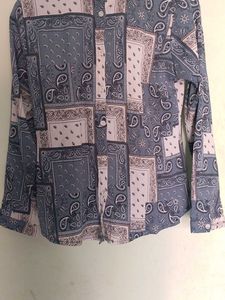 Stylish Paisley Print Shirt