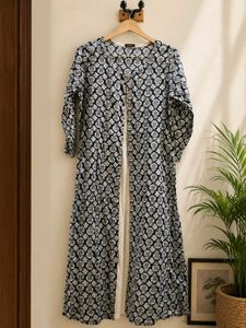 Premium Melange Elements 100% Cotton Kurta | New