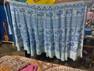 Wrap Around Pure Cotton Long Skirt