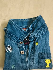 Denim jeans  Shirt for baby boy