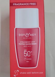 DOT &amp; KEY Strawberry Dew Tinted Sunscreen SPF 50