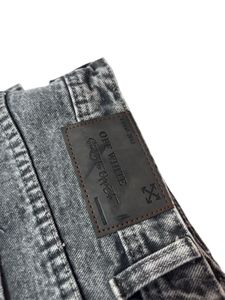 Stylish Grey 7 Pocket Cargo Denim Jeans for Men