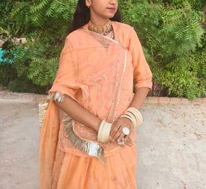 Navratri maha sale live Elegant Rajputi poshak