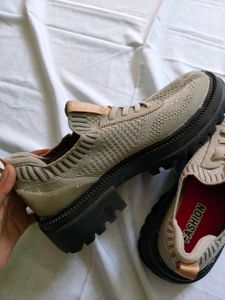Trendy Knit Platform Shoes 🩷
