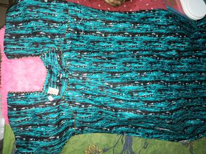 U Neck Nighty (Without Zipper)