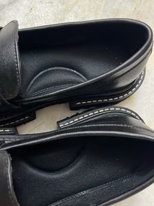 Little Box Black Platform Loafers