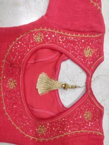 Designer Golden Embroidery New Fancy Stretchable
