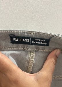 Grey Denim Jeans