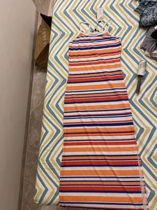 Striped Maxi Dress