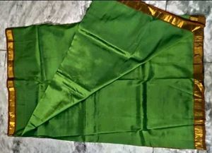 Green pure kanjeevaram silk saree