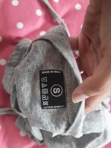 Cute Grey Top (Not Used)