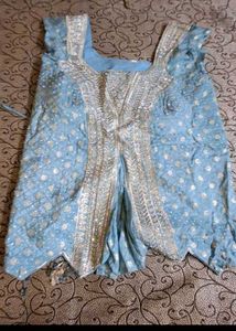 Elegant Embroidered indowestern dress