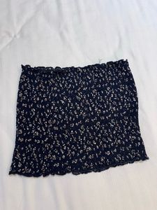 Floral Smocked Tube Top