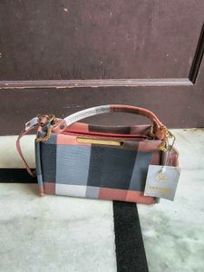 Chic Plaid Handbag