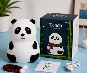 Cute Panda Night Light Lamp For Gift or Showpie