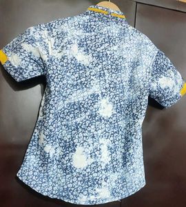 Multi Printed Shirt For Baby Boy 3- 4 Year