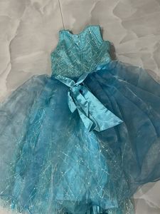 Stunning Blue Embellished Gown