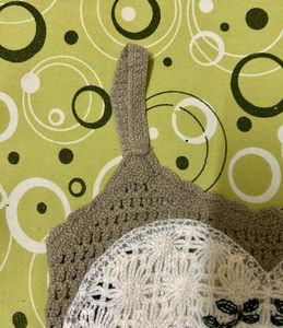 Crochet Heart Tree Tank Top from goa