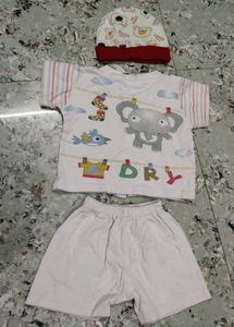 Baby Outfit Set with Hats 2pek