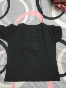 Black "Athletic" Graphic T-Shirt