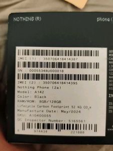 Dead Nothing Phone (2a) - Black - spare parts