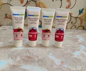 Mamaearth Face Wash &amp; Moistriser Combo