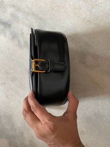 Black Saddle Bag