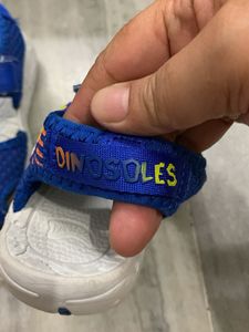 Blue Dinosaur Sandals