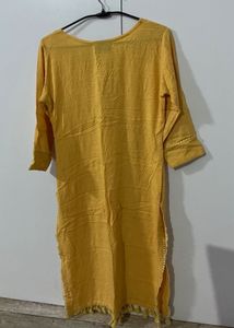 mustard kurti