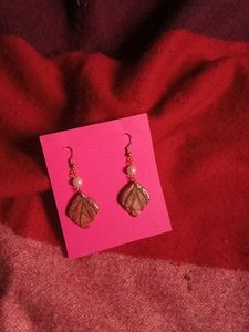 Leaf Drop Earrings