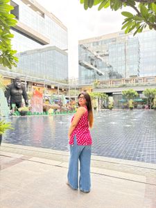 Bohemian Pink Printed kurti